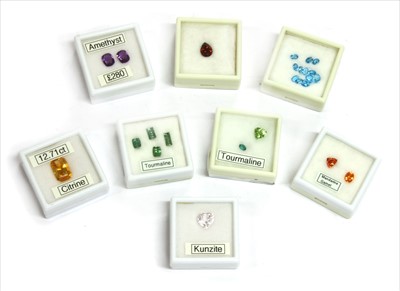 Lot 160 - A quantity of unmounted gemstones
