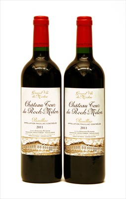 Lot 990 - Chateau Tour du Roc-Milon, Pauillac, 2011, two bottles