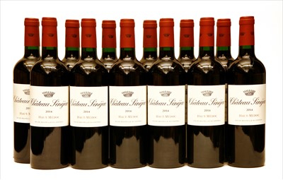 Lot 242 - Château Sénéjac, Haut-Médoc, Cru Bourgeois Supérieur, 2014, twelve bottles (boxed)
