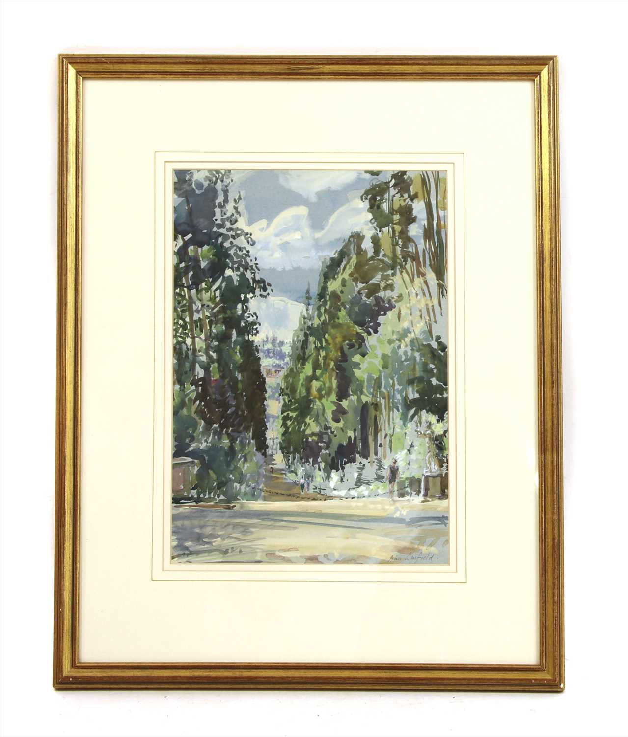 Lot 414 - John Linfield (B. 1930)