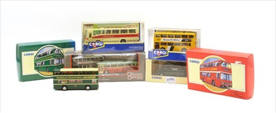 Lot 208 - Two boxes of Corgi vehicles