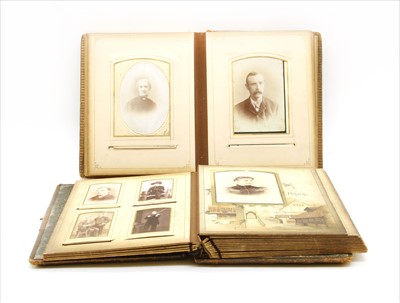 Lot 122 - A stamp album