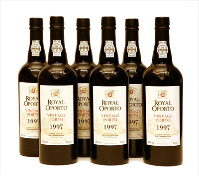 Lot 57 - Royal Oporto, Vintage Port, 1997,  six bottles (boxed)