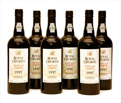 Lot 60 - Royal Oporto, Vintage Port, 1997,  six bottles (boxed)
