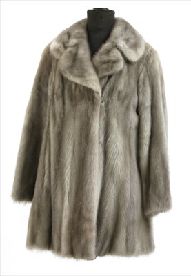 Lot 237 - A  Canadian grey mink fur coat