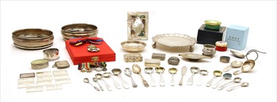 Lot 39A - A pair of silver coasters