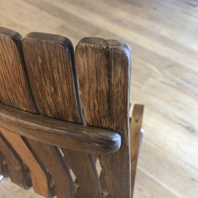 Lot 390 - A rosewood dining suite