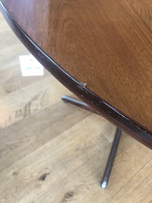 Lot 390 - A rosewood dining suite