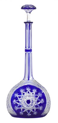 Lot 164 - A Baccarat Tsar pattern decanter