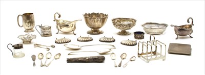 Lot 60 - Silver items