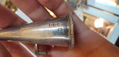 Lot 15 - A George III silver chamberstick