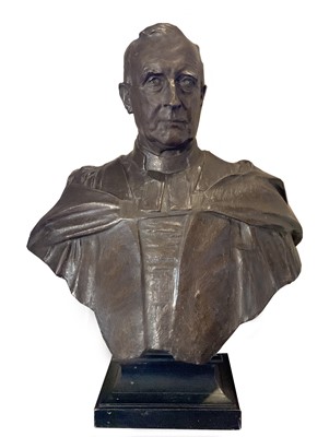 Lot 313 - A plaster bust