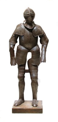 Lot 301 - A German suit of armour