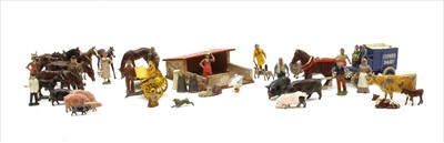 Lot 199A - A large collection of Britains lead figures