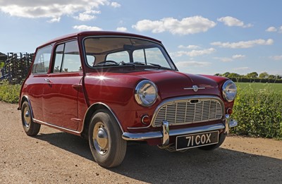 Lot 3 - 1960 Morris Mini Minor De-Luxe Saloon