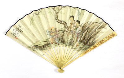 Lot 94 - A Chinese fan