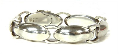 Lot 113 - A Georg Jensen sterling silver bracelet