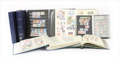 Lot 39 - Seven albums of mainly GB mint