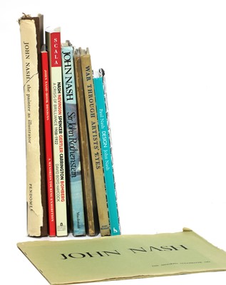 Lot 10 - Eight books on John and Paul Nash