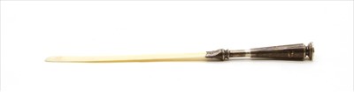 Lot 129 - A silver Sampson & Morden letter opener