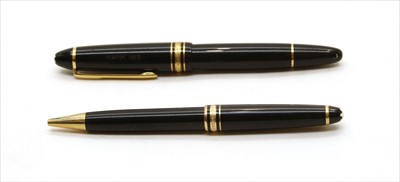 Lot 140 - A Montblanc Meisterstuck fountain pen