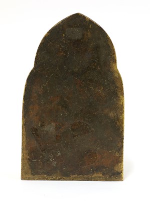 Lot 61 - A Tibetan bronze Shakyamuni Buddha