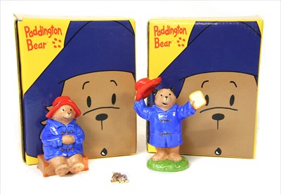 Lot 104 - A gold and white gold Paddington Bear pendant
