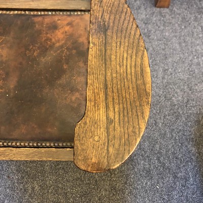Lot 224 - A pair of rare Arts and Crafts oak armchairs