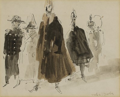 Lot 143 - Feliks Topolski RA (1907-1989)