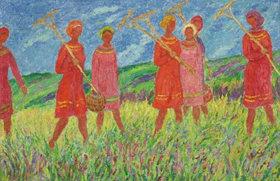 Lot 213 - Yevgeniya Kuzina-Lugovskaya (Russian, b.1924)