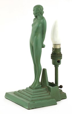 Lot 420 - An Art Deco lamp