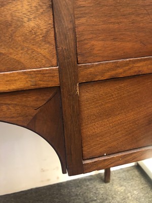 Lot 47 - A Liberty & Co. walnut desk
