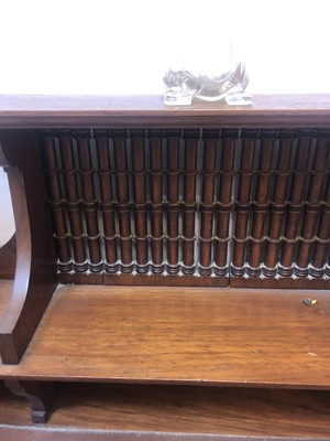 Lot 47 - A Liberty & Co. walnut desk