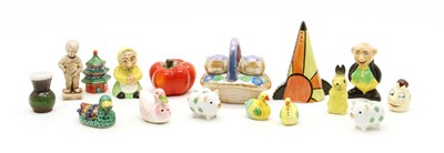 Lot 275 - A large collection of novelty cruet sets