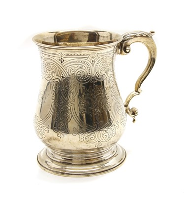 Lot 244 - A Victorian silver Christening mug