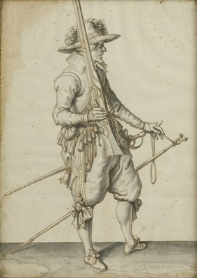 Lot 362 - Attributed to Jacob de Gheyn the Younger (1565-1629)