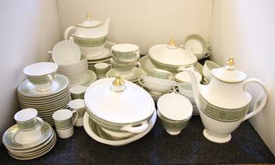 Lot 295 - A Royal Doulton English Renaissance pattern part tea and dinner service