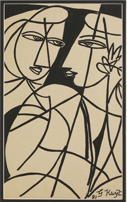 Lot 134 - George Keyt (Sri Lankan, 1901-1993)