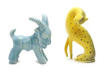 Lot 195 - A Beswick figure of a stylised cat