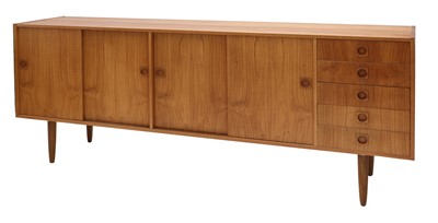 Lot 259 - A Danish teak sideboard