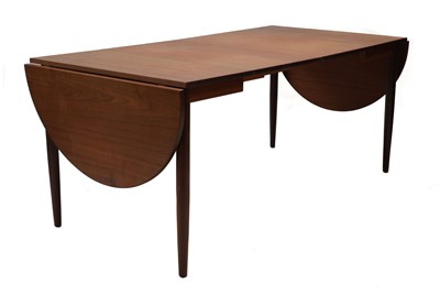 Lot 482 - A Danish teak dining table