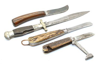 Lot 219 - A No.6 folding knife