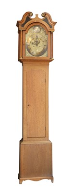 Lot 851 - Matthew Lyon, Haddington, an eight day longcase clock