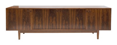Lot 135 - A rosewood sideboard
