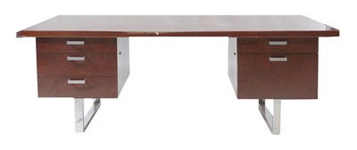 Lot 502 - A Gordon Russell rosewood 'Prestige' desk