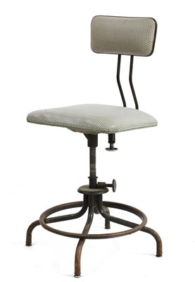 Lot 370 - An 'M42' machinist's chair