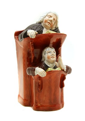 Lot 107 - A 19th century Staffordshire group