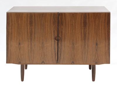 Lot 368 - A Danish rosewood media cabinet