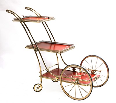 Lot 131 - An unusual Italian drinks trolley