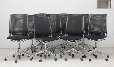 Lot 464 - Ten Vitra Meda desk chairs